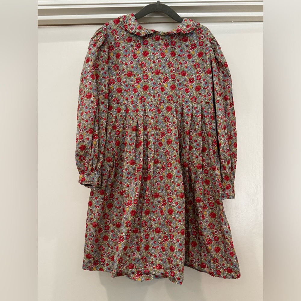 Red Beans red floral dress